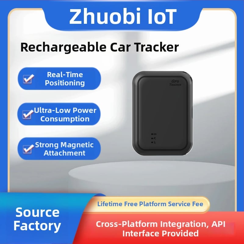 Automobilski GPS tracker Beidou 4G, P7L, magnetsko pričvršćivanje, točnost pozicioniranja 10 m, vijek trajanja baterije 3000