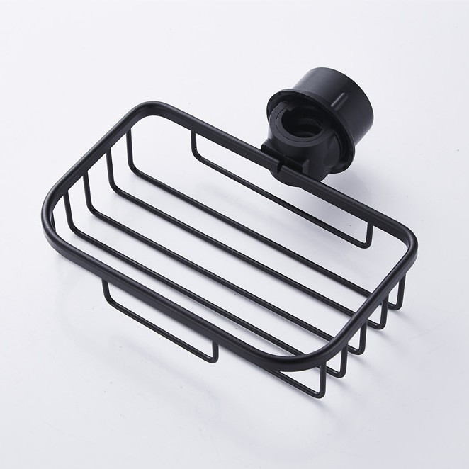 Raft de depozitare pentru bucătărie din aluminiu spațial, cu design rotativ, rezistent la umezeală, montaj pe perete prin ventuză, pentru bucătărie și baie