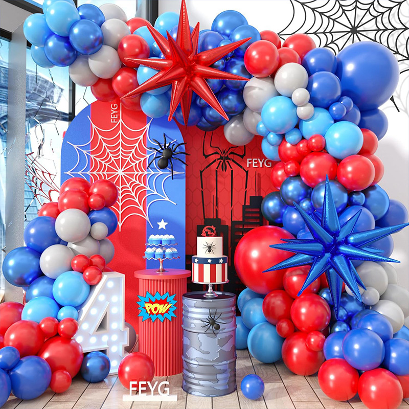 Decorațiune arc balon cu fluture mov; material folie de aluminiu; tip balon: ornament; formă: rotundă; potrivit pentru nașteri, nunți, Crăciun, Ziua Îndrăgostiților, Ziua Mamei