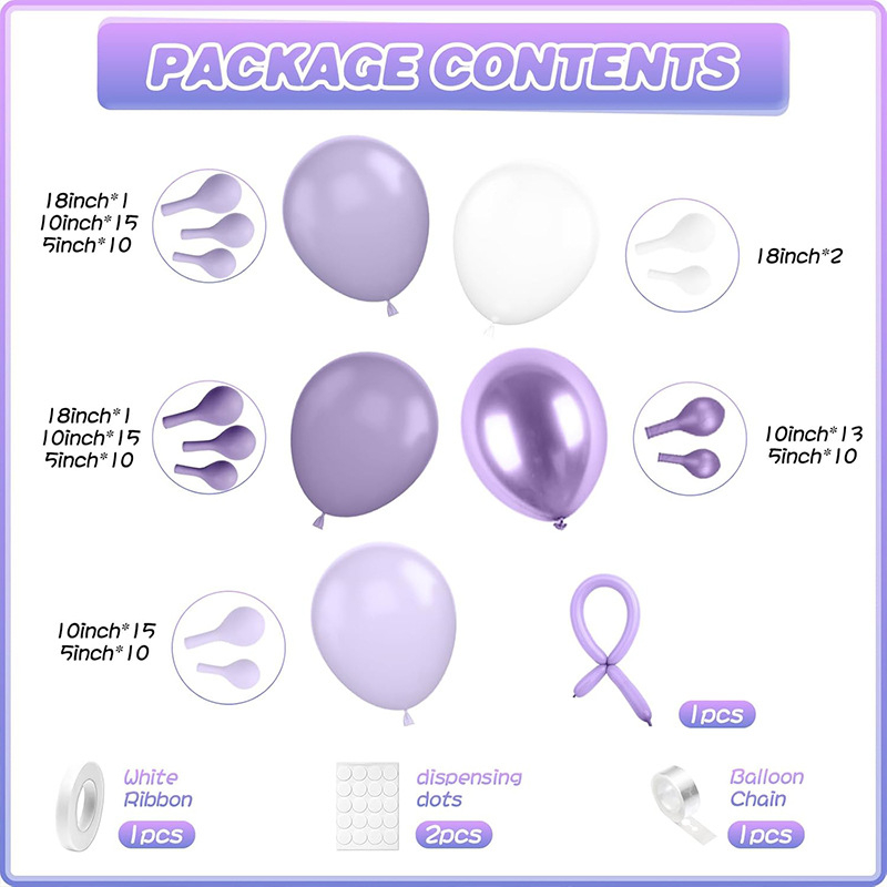 Decorațiune arc balon cu fluture mov; material folie de aluminiu; tip balon: ornament; formă: rotundă; potrivit pentru nașteri, nunți, Crăciun, Ziua Îndrăgostiților, Ziua Mamei