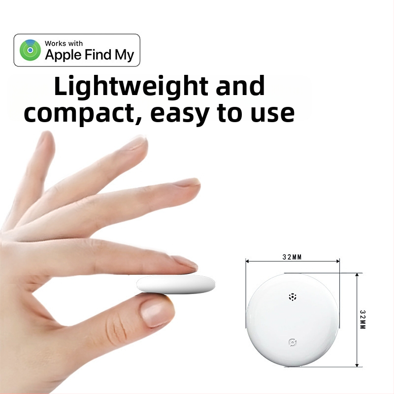 Apple-kompatibilis Bluetooth tracker S10 (225mAh, ABS ház, akasztó kivitel, iOS-kompatibilis)