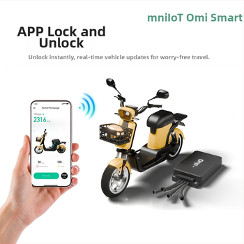 GPS lokator za zajedničke flote električnih vozila i bicikala – model M113, točnost GPS <10 m, mobilni alarm, 4G antena, vodootporan