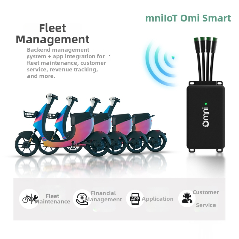 GPS lokator za zajedničke flote električnih vozila i bicikala – model M113, točnost GPS <10 m, mobilni alarm, 4G antena, vodootporan