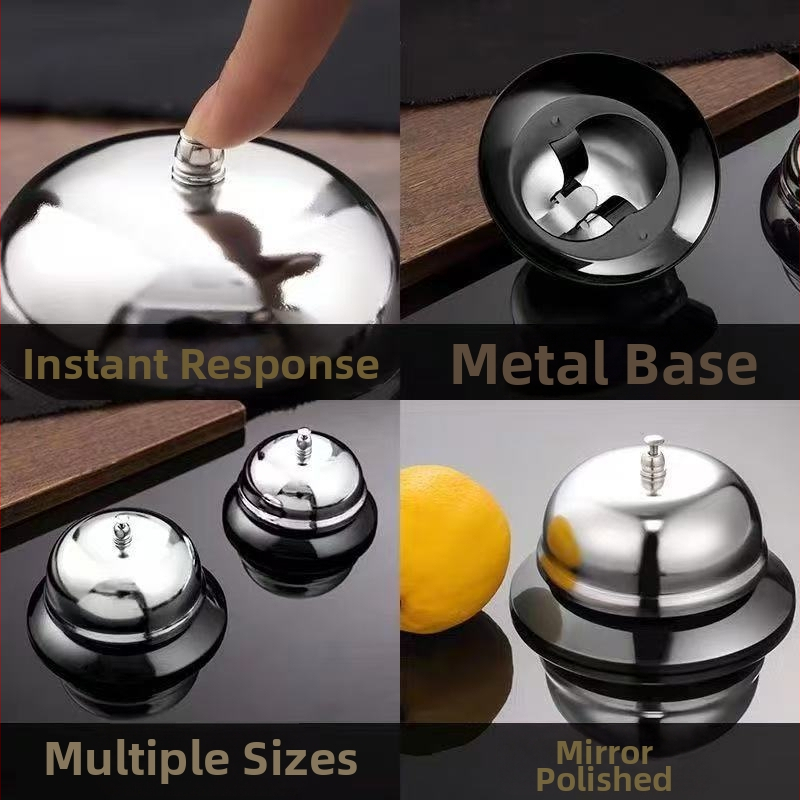 Clopot de servire a alimentelor din oțel inoxidabil, pentru bucătărie și bar, personalizabil cu logo.