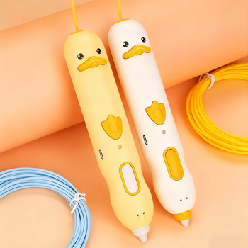 Stilou 3D cu temperatură scăzută, baterie încorporată, filament 1,75 mm, din plastic, DIY gata, multifuncțional