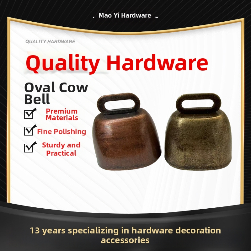Kravski zvon – ovalni željezni zvon, DIY protiv gubitka, kineski stil (Maoyi, universalno)