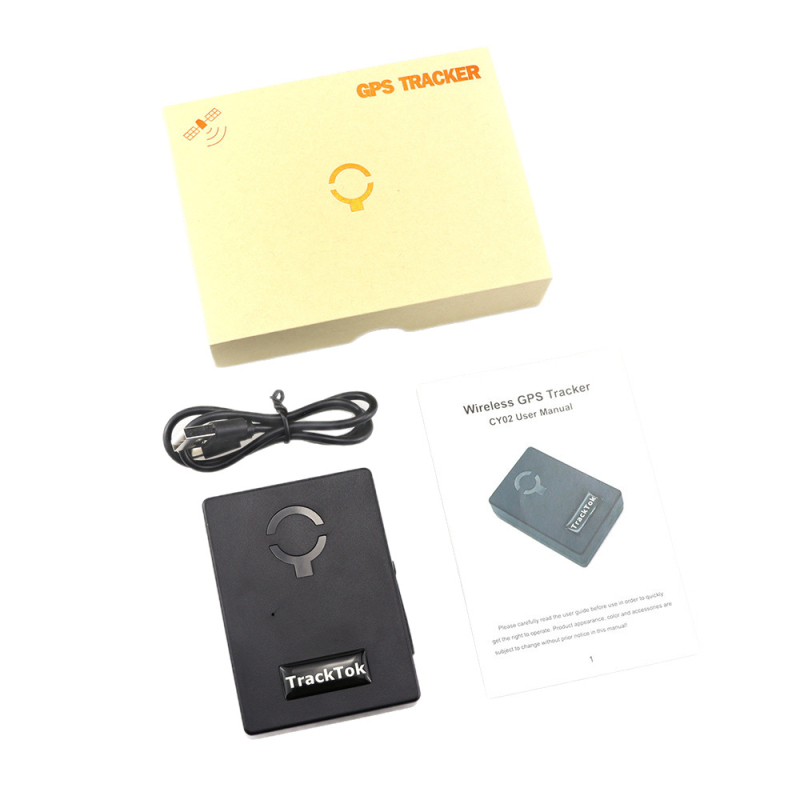 GPS тракер за превозни средства - точност на позициониране 5 м, IP66 водоустойчив, 720 ч живот на батерията, Type-C зареждане, вибрационна аларма