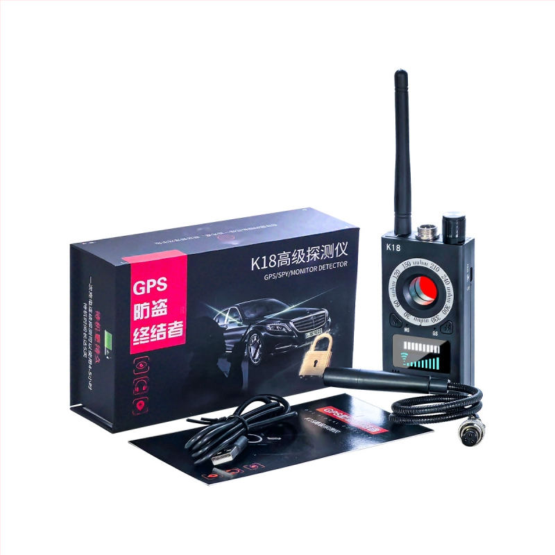 K18 bežični detektor – frekvencijski raspon 1–12000 Hz, zvuk/vibracijski alarm, pogodan za obitelj, putovanja i hotele