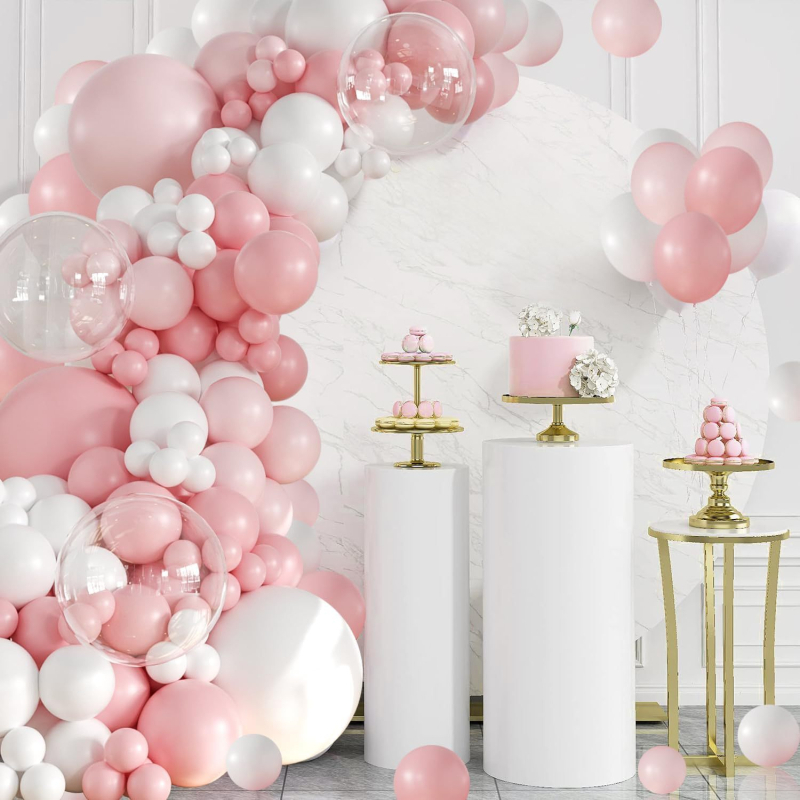 Set baloane decorative din latex, formă rotundă, brand In the uprising, fără imprimare a logo-ului