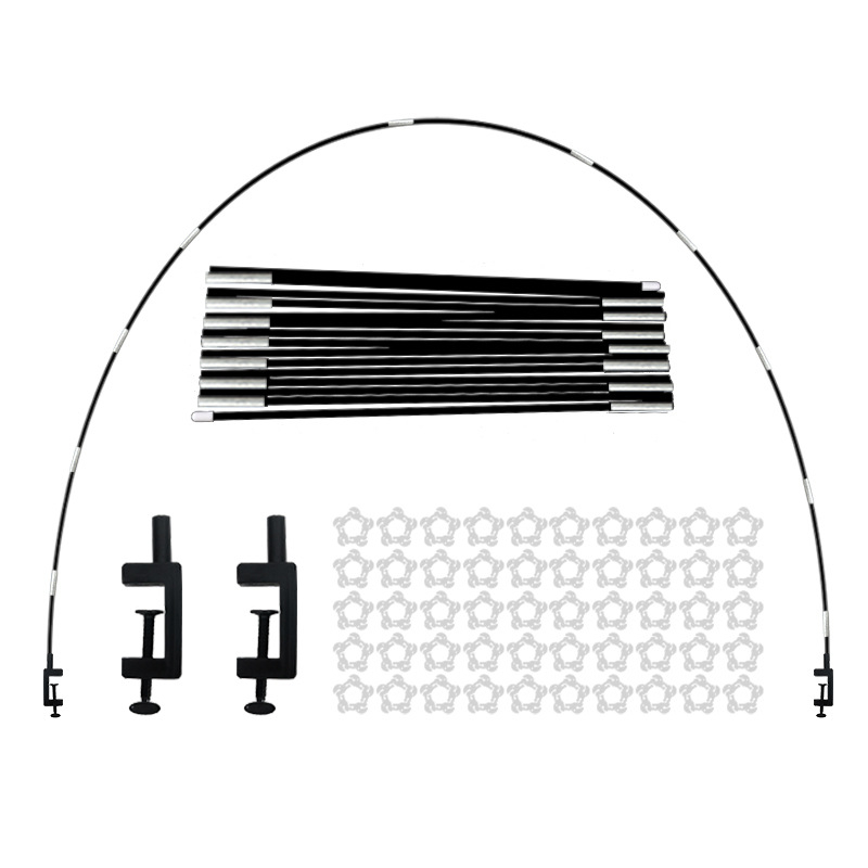 Arc de balon din plastic, cu bază rotundă pentru baloane decorative; imprimare logo posibil