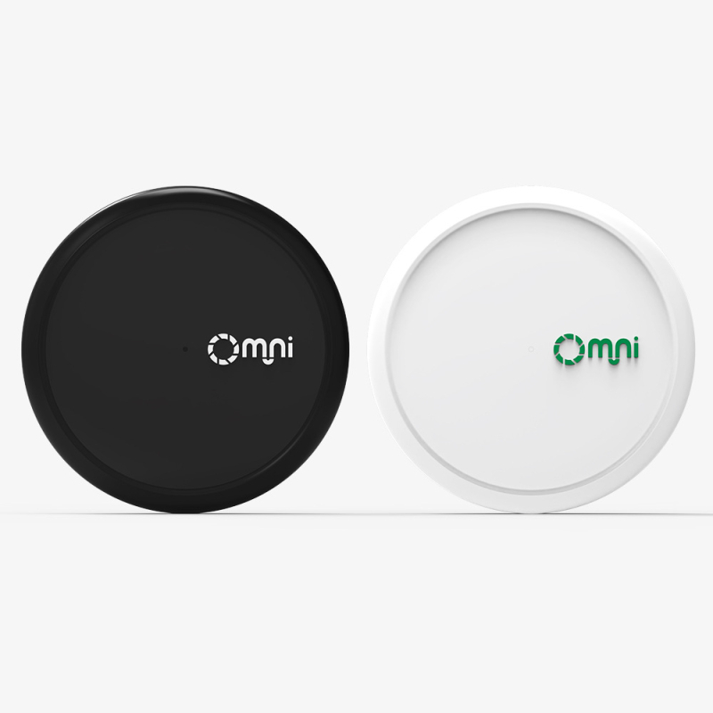 FindMy App Bluetooth locator - dispozitiv compact, compatibil iOS, baterie CR2032, rază până la 10 m, material ABS+PC, purtare cu curea (compatibil iOS, CR2032, rază până la 10 m, ABS+PC)