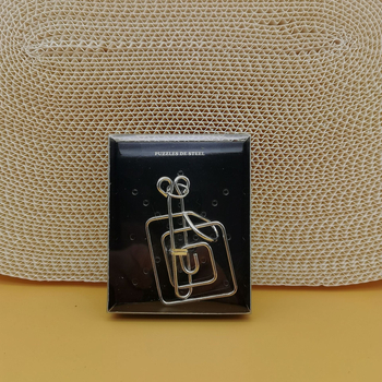 Puzzle Kongming Lu Ban Lock - Metal, DC940, Jucărie educativă