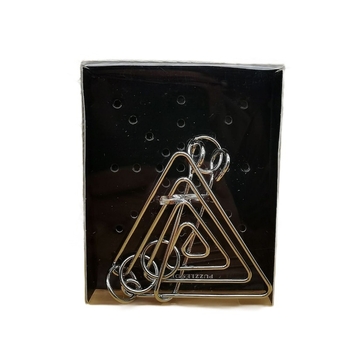 Puzzle Kongming Lu Ban Lock - Metal, DC940, Jucărie educativă