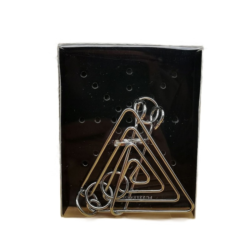 Puzzle Kongming Lu Ban Lock - Metal, DC940, Jucărie educativă