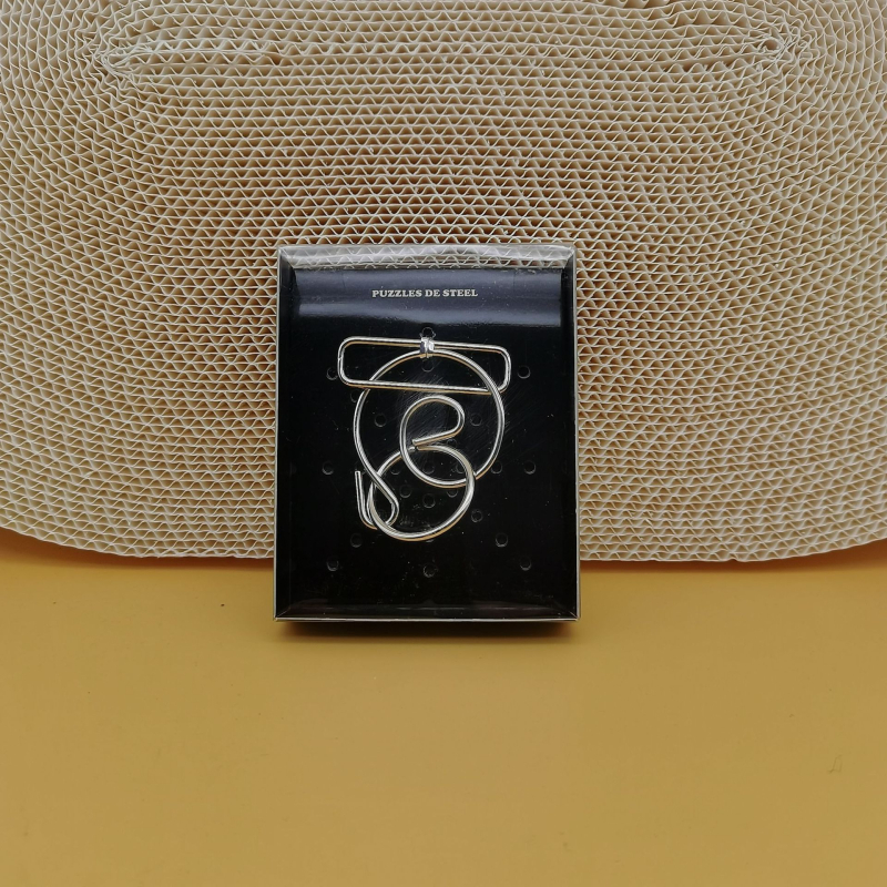 Puzzle Kongming Lu Ban Lock - Metal, DC940, Jucărie educativă