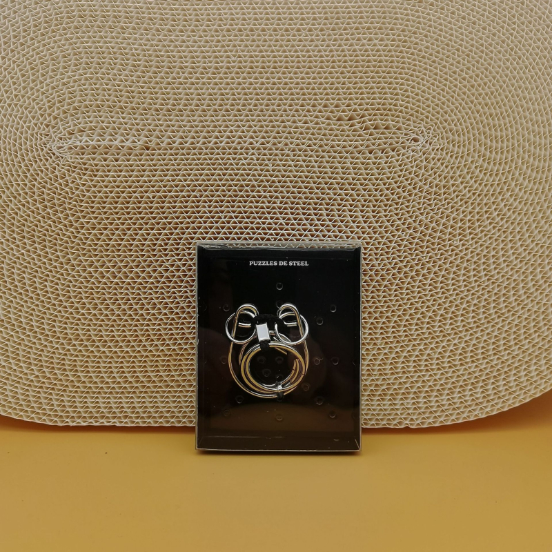 Puzzle Kongming Lu Ban Lock - Metal, DC940, Jucărie educativă