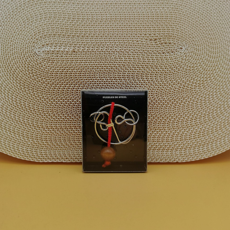 Puzzle Kongming Lu Ban Lock - Metal, DC940, Jucărie educativă