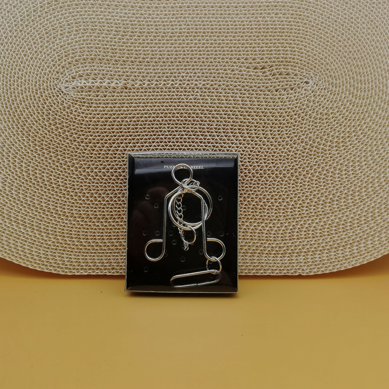 Puzzle Kongming Lu Ban Lock - Metal, DC940, Jucărie educativă