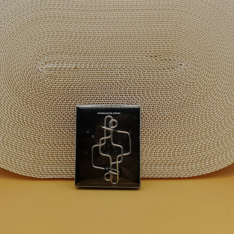 Puzzle Kongming Lu Ban Lock - Metal, DC940, Jucărie educativă