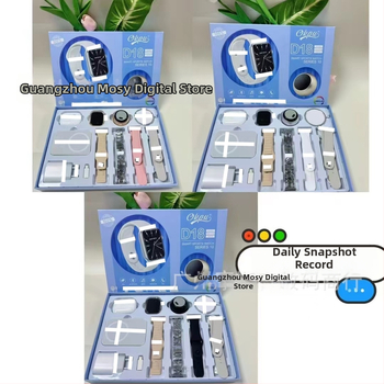 S10 Pametni sat s D17/D18/D19 – IPS zaslon, Bluetooth pozivi, vodootporan, kompatibilan s iOS-om, bežično i magnetsko punjenje