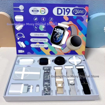 S10 Pametni sat s D17/D18/D19 – IPS zaslon, Bluetooth pozivi, vodootporan, kompatibilan s iOS-om, bežično i magnetsko punjenje