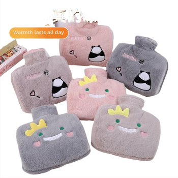 Fľaša na teplú vodu plnená vodou, samohrejúca, PVC, viacúrovňové nastavenie teploty, vhodná pre ruky, nohy, krk a chrbát