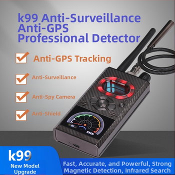 K99 Bežični detektor za automobile s vibracijskim alarmom, frekvencijski raspon 1-8000 Hz, radni raspon 0.1-10