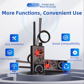 K99 Bežični detektor za automobile s vibracijskim alarmom, frekvencijski raspon 1-8000 Hz, radni raspon 0.1-10