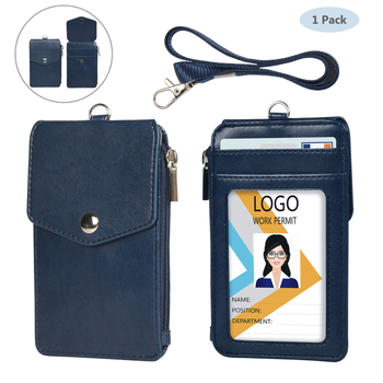 PU cipzáras kártyatartó pénztárca, több kártyatartó rekesszel és iratok számára, érme zseb, bélés nélkül, kétoldalas kialakítás