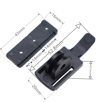 SUKOU bază de suspensie pentru lumina bicicletelor de drum – suport cu două picioare, compatibil cu BL12 1000LED lanternă, personalizare disponibilă