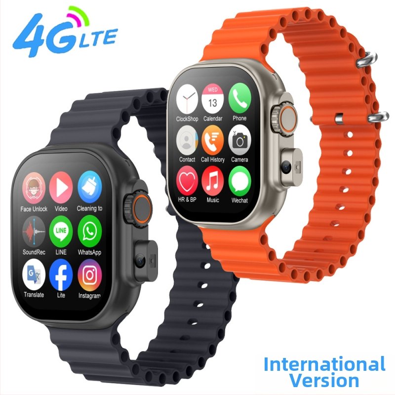 A119H Android mobilný smart watch s SIM kartou na volania a lokalizáciu, 2.02-palcový dotykový displej, kovové telo, 16GB úložisko, 2GB RAM