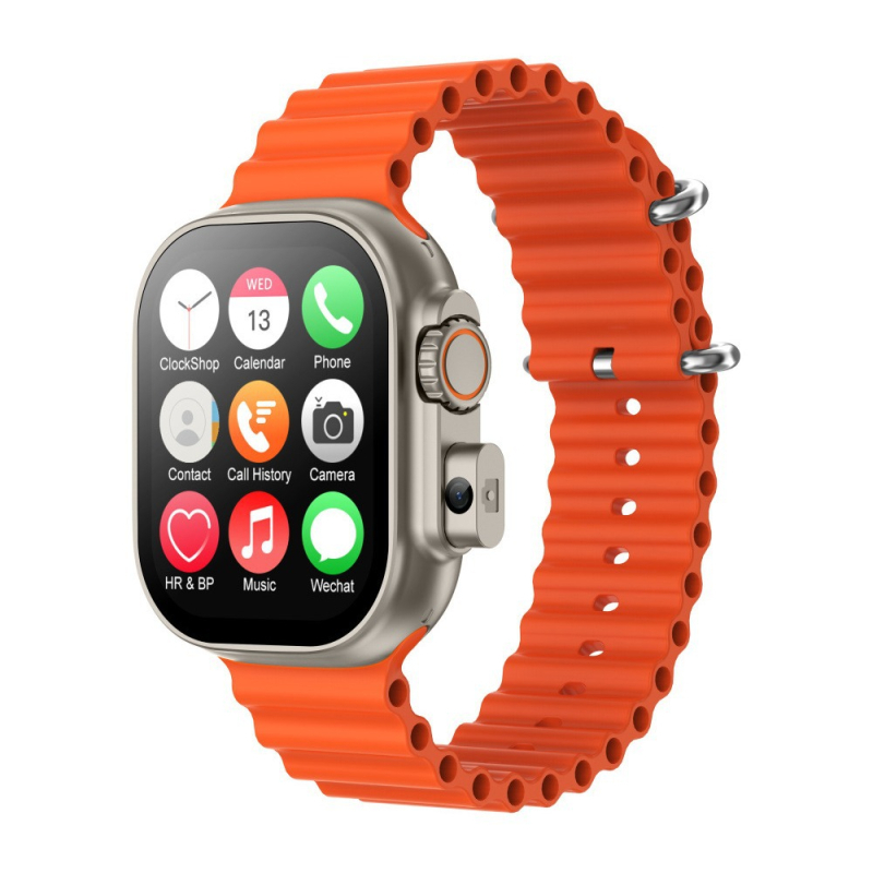 A119H ceas inteligent Android cu apeluri prin SIM și localizare, ecran tactil de 2.02 inch, corp din metal, 16GB memorie, 2GB RAM