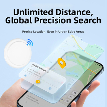 GPS sledovač D2 – globálny lokátor s Bluetooth sledovaním a alarmom, nositeľný ako prívesok, 210 mAh batéria, iOS kompatibilný