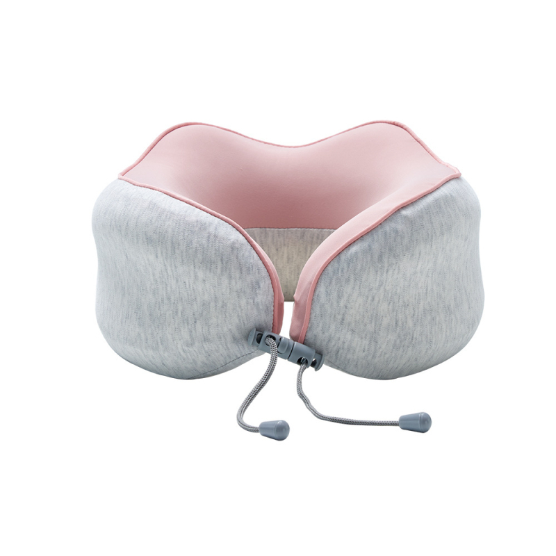 U-oblika memory-foam putni jastuk s Ice Silk navlakom, lagan ispod 0,5 kg, pogodan za univerzalnu upotrebu, odrasli i osobe starije dobi