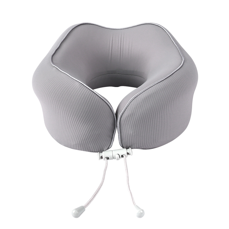 U-oblika memory-foam putni jastuk s Ice Silk navlakom, lagan ispod 0,5 kg, pogodan za univerzalnu upotrebu, odrasli i osobe starije dobi