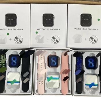 T55Promax pametni sat s Bluetooth slušalicom – TFT zaslon, praćenje sna, brojanje koraka, baterija 280 mAh, USB punjenje