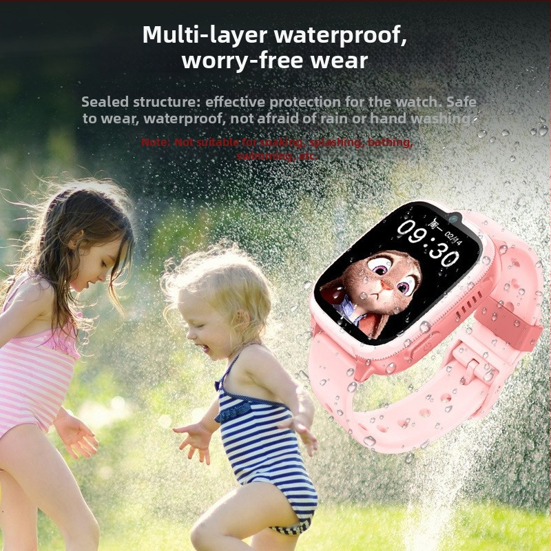 Guardiffect F5 Telefon 4G pentru copii cu poziționare GPS și touchscreen, ecran de 1,83 inci