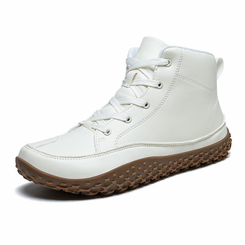 Muške planinarske cipele, srednje visoke, PU gornji dio, gumeni potplat, mrežasti podstava, vezivanje šnurkama