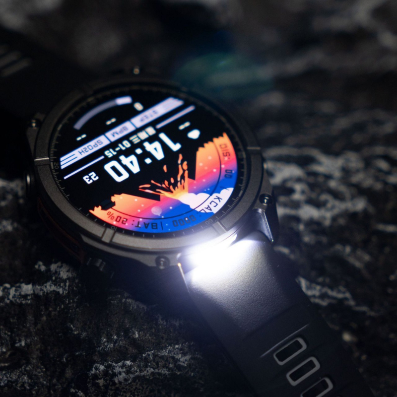 HD300 sportski pametni sat s praćenjem otkucaja srca i razine kisika u krvi, AMOLED zaslon, Bluetooth pozivi, bežično punjenje