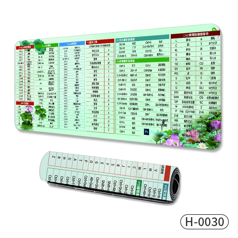 Veľká podložka pod myš na hry, prírodná guma, protišmykový povrch, tepelnej tlači, OEM výroba, vlastné logo