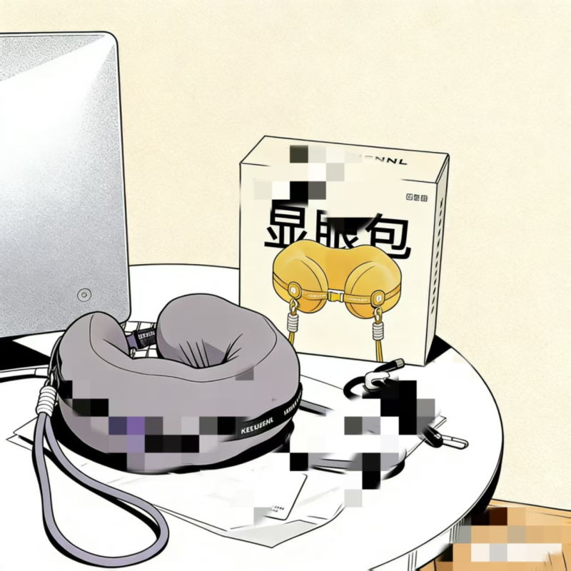 Perna cervicală U pentru călătorii, cu umplutură memory foam, husă ice-silk, utilizare universală, stil modern minimalist, model 0018