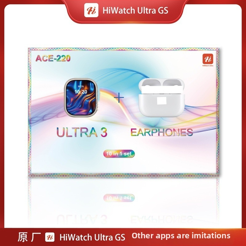 ACE-180/200/220/240 Pametan sat i Bluetooth headset komplet — IPS zaslon, kućište od aluminijske legure, bežično punjenje, dnevna vodootpornost, dodir + gumb