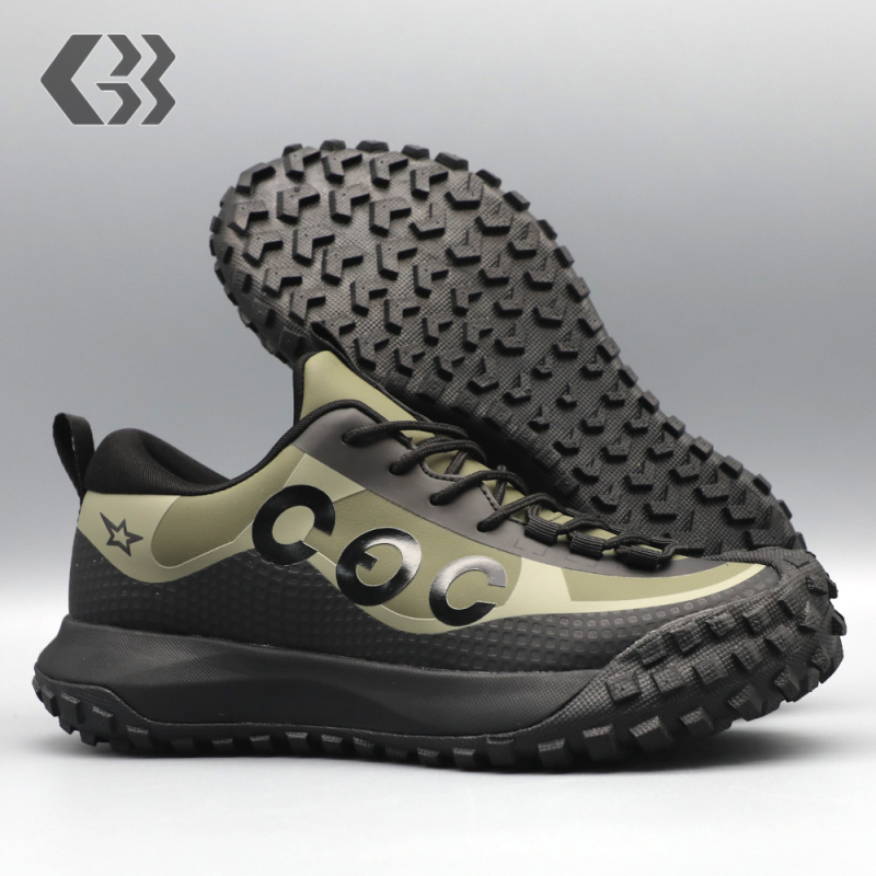 Pantofi de drumeție pentru bărbați, toamnă-iarna - impermeabili, partea superioară din fibre sintetice, talpă din cauciuc antiderapant, talpă mediană EVA, închidere frontală cu șiret, ușoare, înălțime a călcâiului 3–5 cm