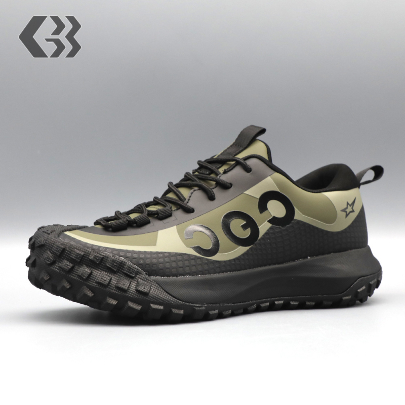 Pantofi de drumeție pentru bărbați, toamnă-iarna - impermeabili, partea superioară din fibre sintetice, talpă din cauciuc antiderapant, talpă mediană EVA, închidere frontală cu șiret, ușoare, înălțime a călcâiului 3–5 cm