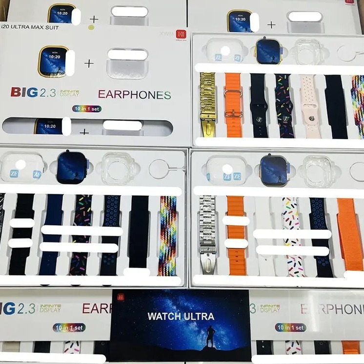 I20 pametni sat set – Bluetooth pozivi, mjerenje otkucaja srca i krvnog tlaka, brojanje koraka, praćenje sna, trajanje baterije do 21 dan