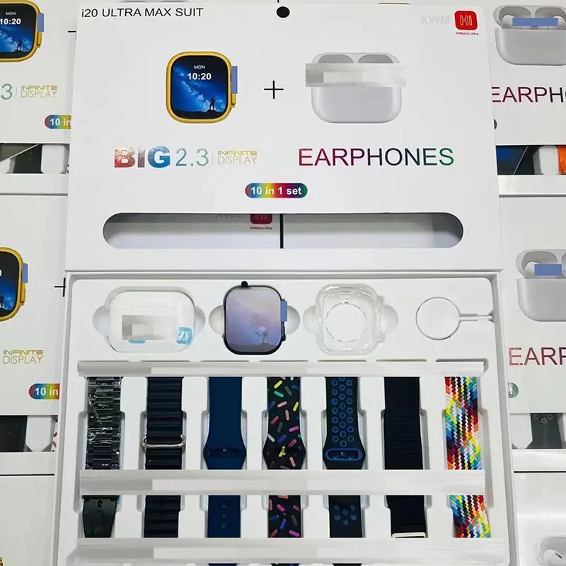 I20 pametni sat set – Bluetooth pozivi, mjerenje otkucaja srca i krvnog tlaka, brojanje koraka, praćenje sna, trajanje baterije do 21 dan