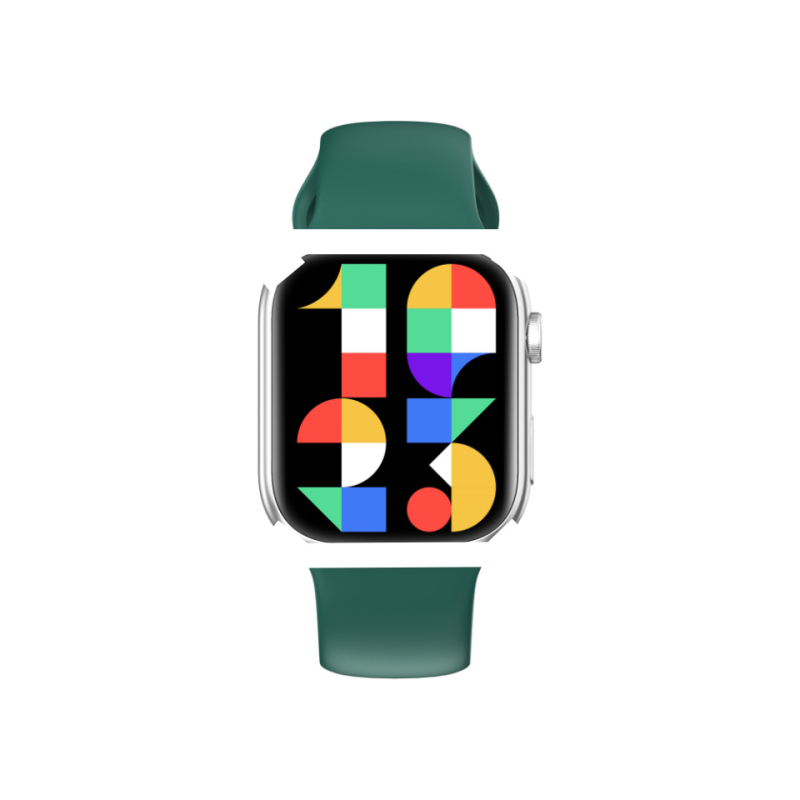 Smartwatch cu ecran IPS, apel Bluetooth, încărcare wireless, carcasă din aliaj de aluminiu, pedometru