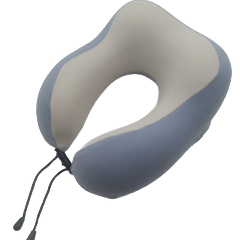 Perne de călătorie cu formă U din spumă cu memorie (Umplere: spumă cu memorie; Formă: U; Potrivit pentru toate vârstele; Stil: minimalist modern)