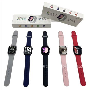 S11 Max Smartwatch s Bluetooth pozivima, mjerenjem otkucaja, vodootporan za dnevnu upotrebu, bežično punjenje, Android kompatibilan