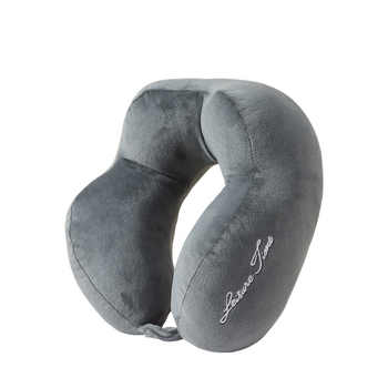 Neck Love U-alakú nyakpárna utazásokhoz – kényelem az autóban, púp alakú dizájn, Crystal Velvet anyag, poliészter rost töltet